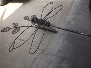 The Dragonfly Being Assembled