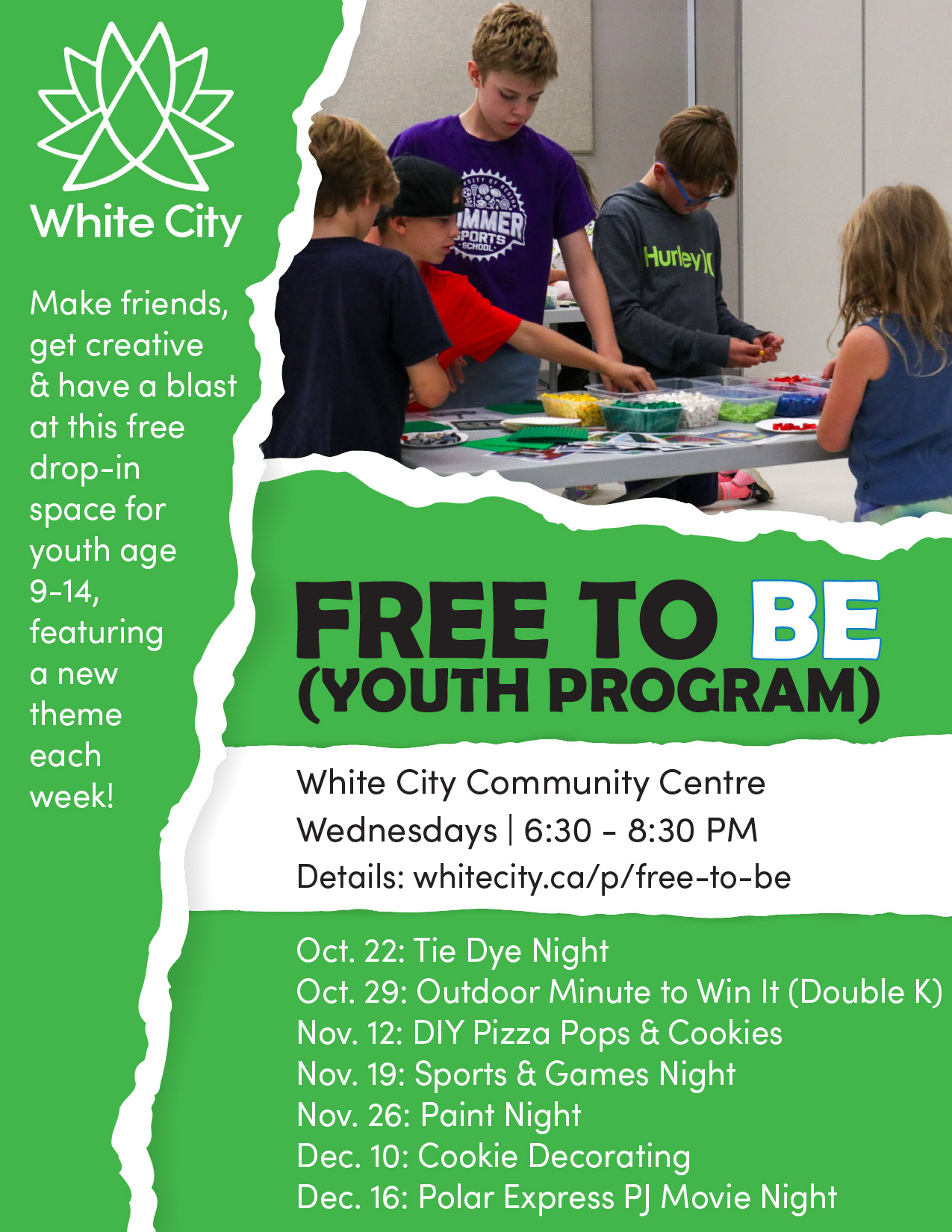 Free to Be (Youth Program) poster