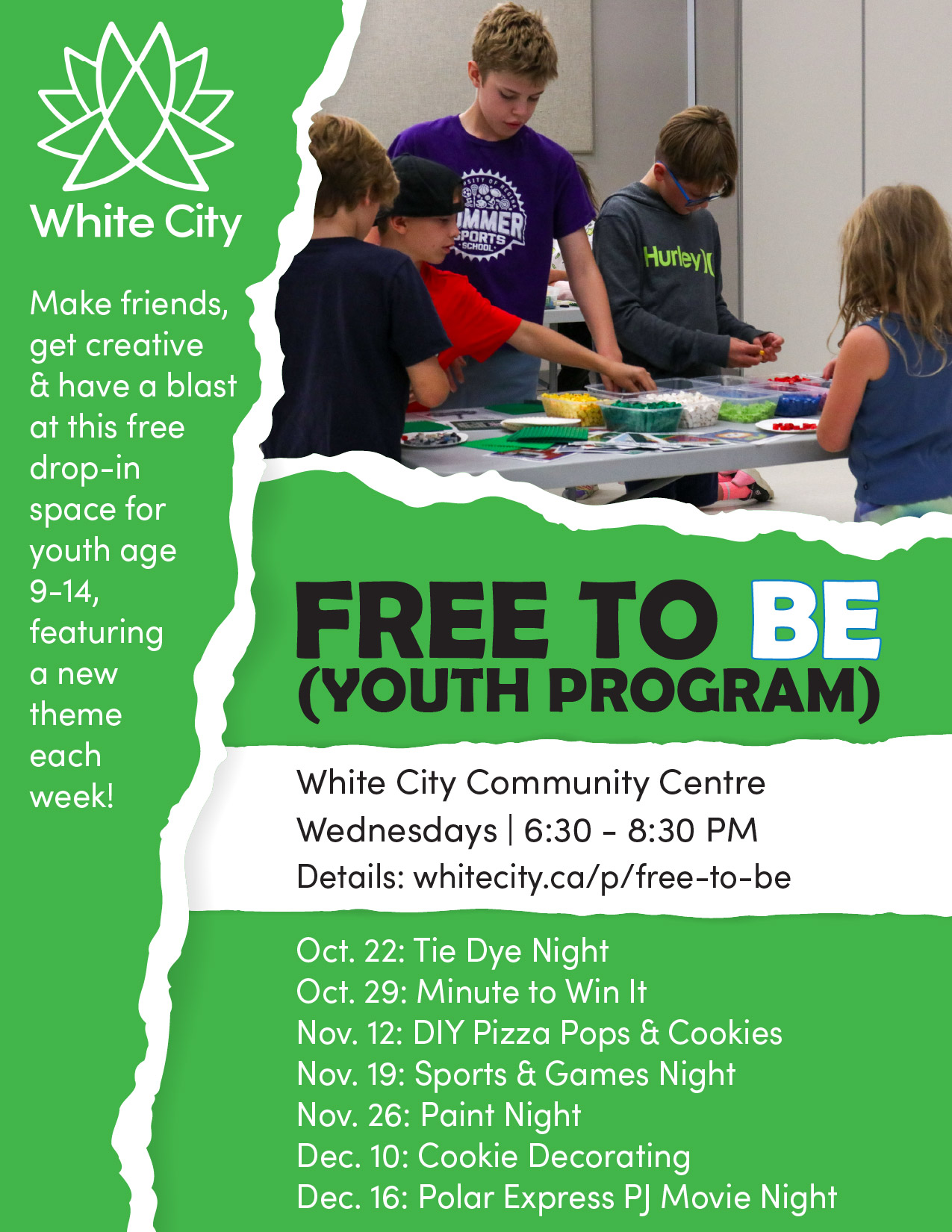 Free to Be (Youth Program) poster